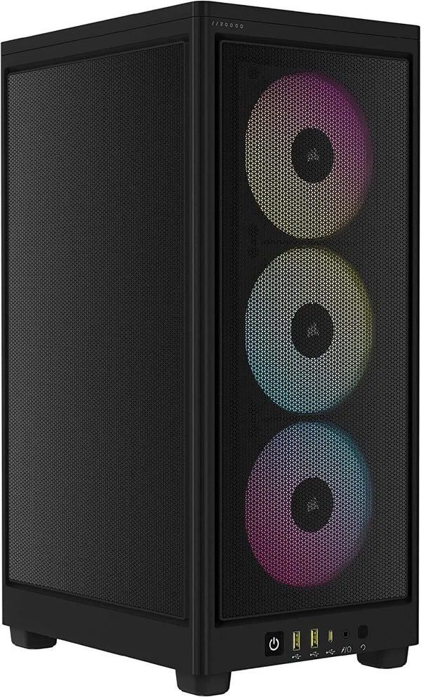 Corsair iCUE 2000D RGB AIRFLOW Case Black - Anigma